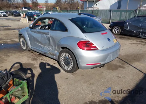 2014 Volkswagen Beetle 1.8T из США, поврежденный, VIN 3VWJ17AT1EM639704